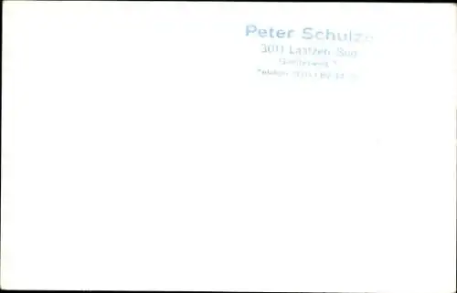 Ak Schauspieler Peter Carsten, Portrait, Autogramm