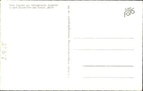 Ak Schauspieler Peter Carsten, Portrait, Autogramm