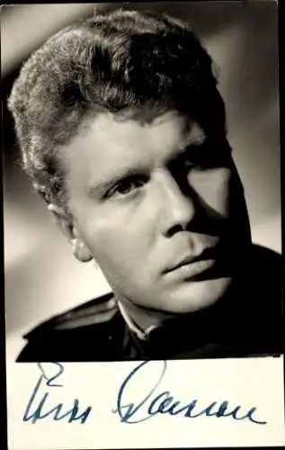 Ak Schauspieler Peter Carsten, Portrait, Autogramm