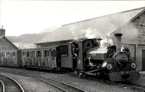 Foto Ak Deutsche Eisenbahn, Dampflok