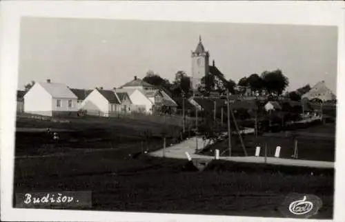 Foto Ak Budišov nad Budišovkou Bautsch Mährisch Schlesien, Ortsansicht