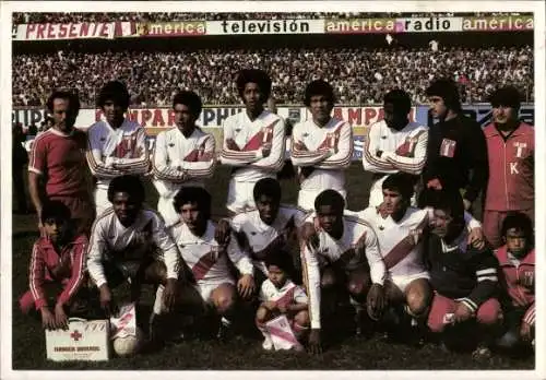 Ak Peruanische Fußballmannschaft, World Cup