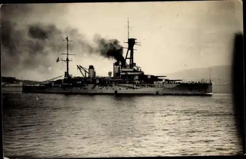 Foto Ak Französisches Kriegsschiff, Französische Marine