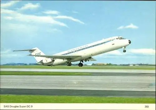 Ak Passagierflugzeug, SAS Douglas Super DC-9