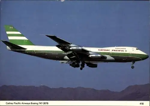 Ak Passagierflugzeug, Cathay Pacific Airways Boeing 747-267B