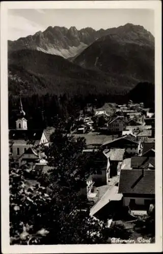 Ak Biberwier Tirol, Gesamtansicht, Handschuhspitzen, Wanneck