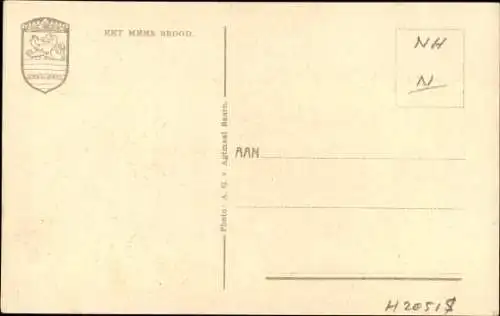 Ak Huizen Nordholland Niederlande, Hollandse Klederdracht