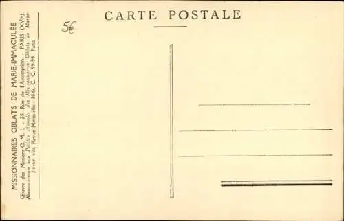 Ak Mission in Afrika, Junge mit Ziege