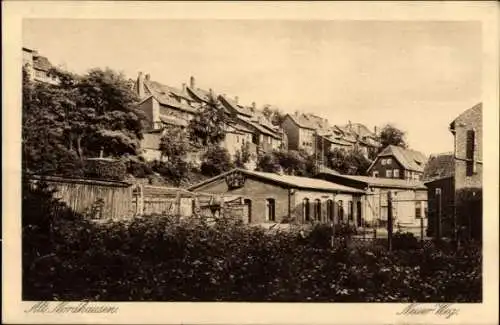 Ak Nordhausen in Thüringen, Neuer Weg, Wohnhäuser