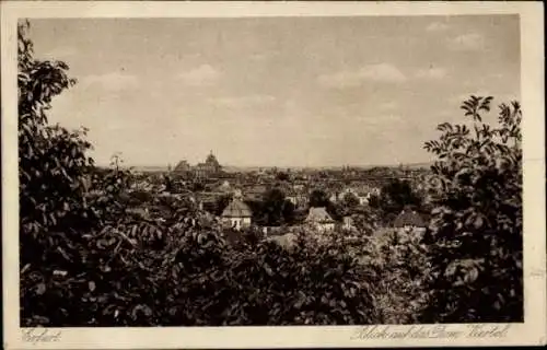 Ak Erfurt in Thüringen, Blick auf das Dom Viertel