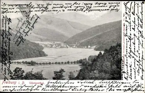 Ak Freiburg im Breisgau, Günterstal