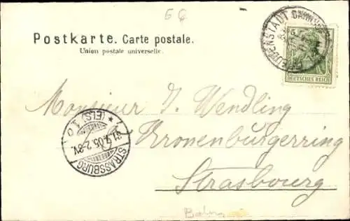 Ak Freudenstadt im Schwarzwald, Teilansicht