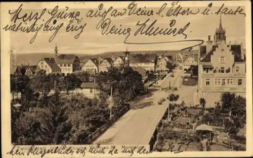 Ak Freudenstadt im Schwarzwald, Marktplatz