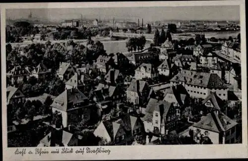 Ak Kehl am Rhein, Blick über die Dächer der Stadt