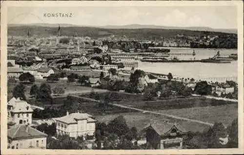 Ak Konstanz am Bodensee, Gesamtansicht