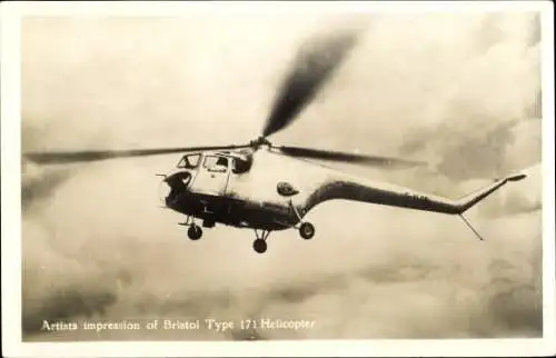 Ak Hubschrauber Bristol, Type 171 Helicopter, Britischer Militärhubschrauber