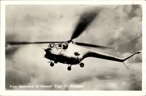 Ak Hubschrauber Bristol, Type 171 Helicopter, Britischer Militärhubschrauber