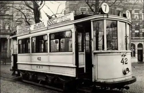 Ak Rotterdam, Straßenbahn-Linie Nr.7