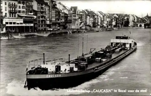 Ak Frachtschiff Caucasia