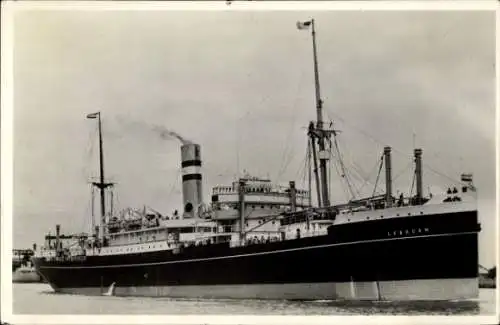 Ak Dampfer Leerdam, Holland-America Line HAL