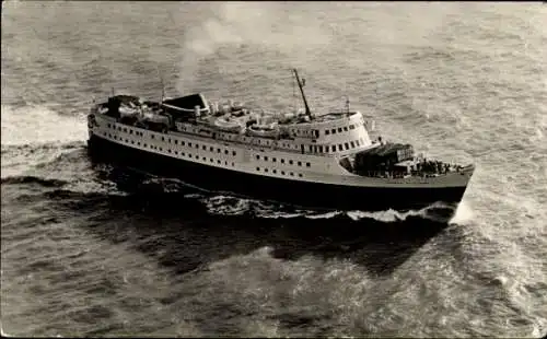 Ak Dampfer Koningin Wilhelmina, Zeeland Steamship Co.