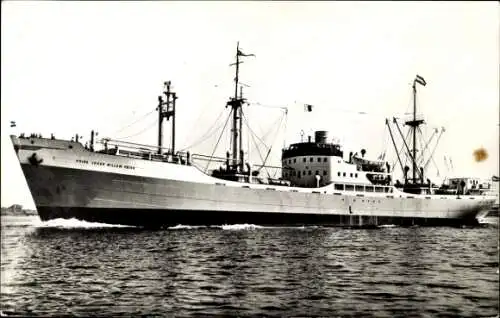 Ak Frachtschiff MS Prins Johan Willem Friso, Oranje Lijn