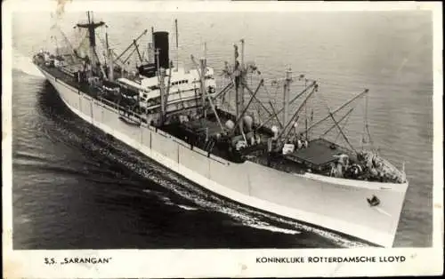 Ak Dampfer S.S. Sarangan, Koninklijke Rotterdamsche Lloyd