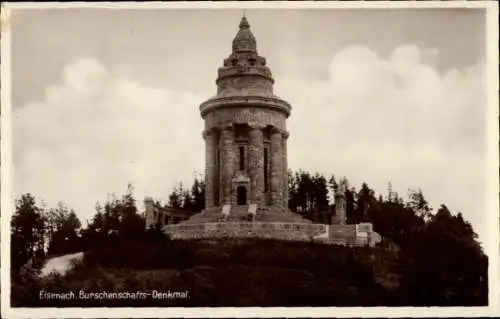 Ak Lutherstadt Eisenach in Thüringen, Burschenschafts-Denkmal