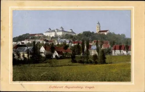 Ak Augustusburg im Erzgebirge, Teilansicht