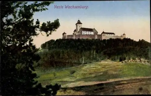Ak Holzhausen in Thüringen, Veste Wachsenburg