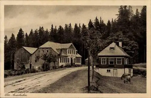 Ak Clausthal Zellerfeld Oberharz, Berggasthaus zum Auerhahn