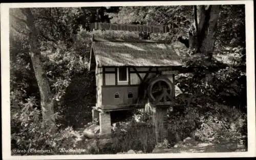 Ak Elend Oberharz am Brocken, Waldmühle