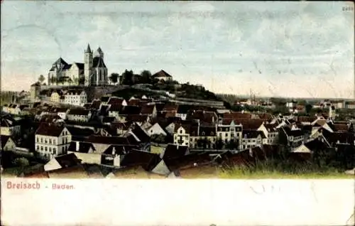 Ak Breisach am Oberrhein, Totalansicht