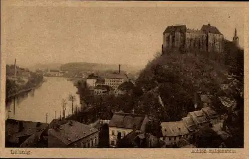 Ak Leisnig in Sachsen, Schloss Mildenstein