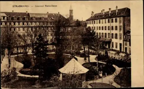 Ak Straßburg Straßburg Elsass Bas-Rhin, Kloster Notre Dame