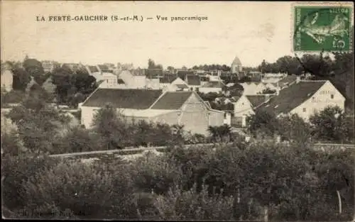 Ak La Ferté Gaucher Seine et Marne, Panorama