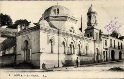 Ak Kouba Algerien, La mosquée, vue extérieure