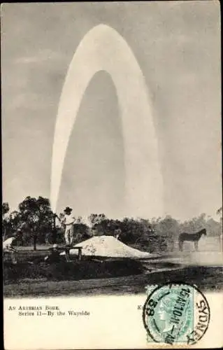 Ak Kerry Queensland Australien, artesische Bohrung