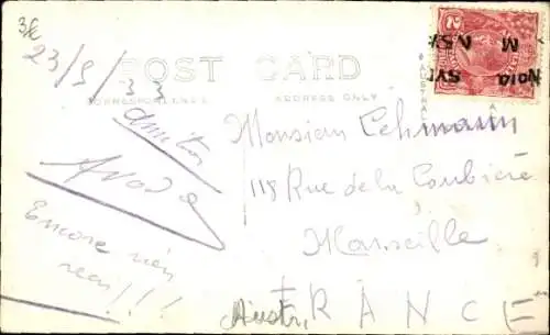 Ak Australien, Partie am Flussufer