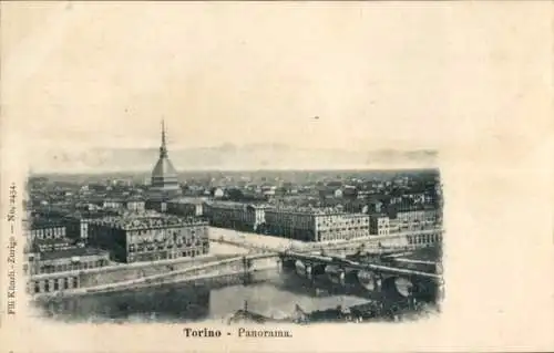 Ak Torino Turin Piemonte, Panorama