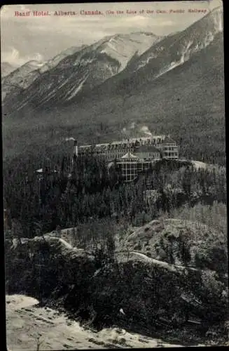 Ak Alberta Kanada, Banff-Hotel