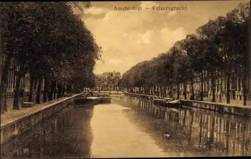 Ak Amsterdam Nordholland Niederlande, Keizersgracht