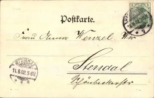 Ak Hamburg Mitte Neustadt, Jungfernstieg, Kempinski, Straßenbahn