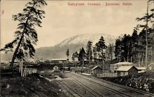 Ak Bakuriani Georgien, Bahnhof