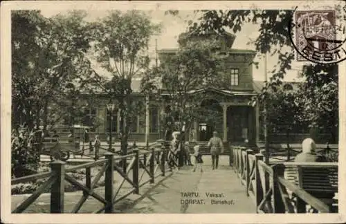 Ak Tartu Dorpat Estland, Bahnhof