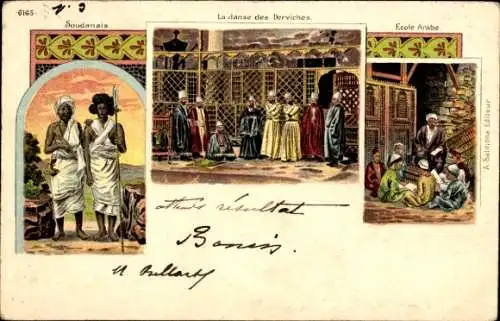 Sudanesische Ak, Der Tanz der Derwische, Arabische Schule
