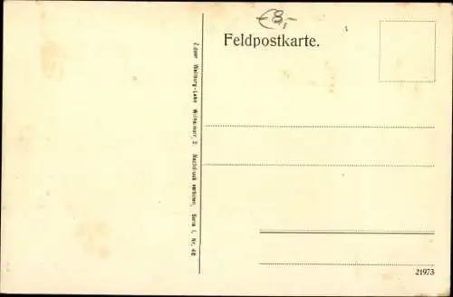 Ak Namur Wallonien, Belgischer Soldat, Bajonette, Kanone