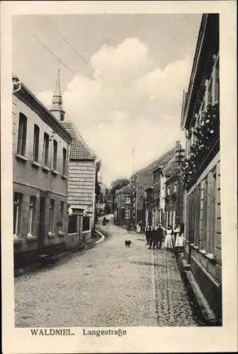Ak Waldniel Schwalmtal am Niederrhein, Langestraße