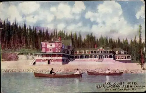 Ak Laggan Alberta Kanada, Lake Louise Hotel