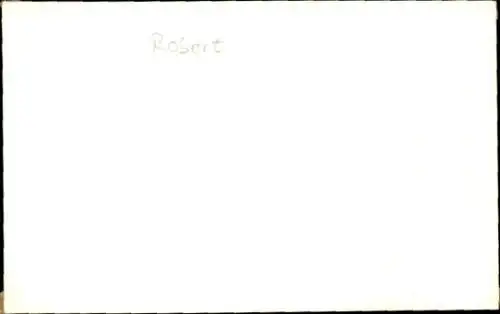 Ak Schauspieler Robert, Portrait, Autogramm